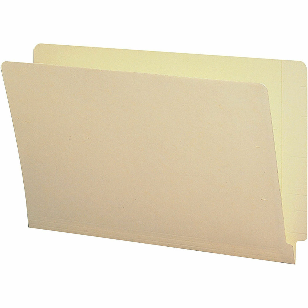 Image of Business Source Folders,2-Ply Straight End Tab,Lgl,9-1/2"Front,100/BX,MLA