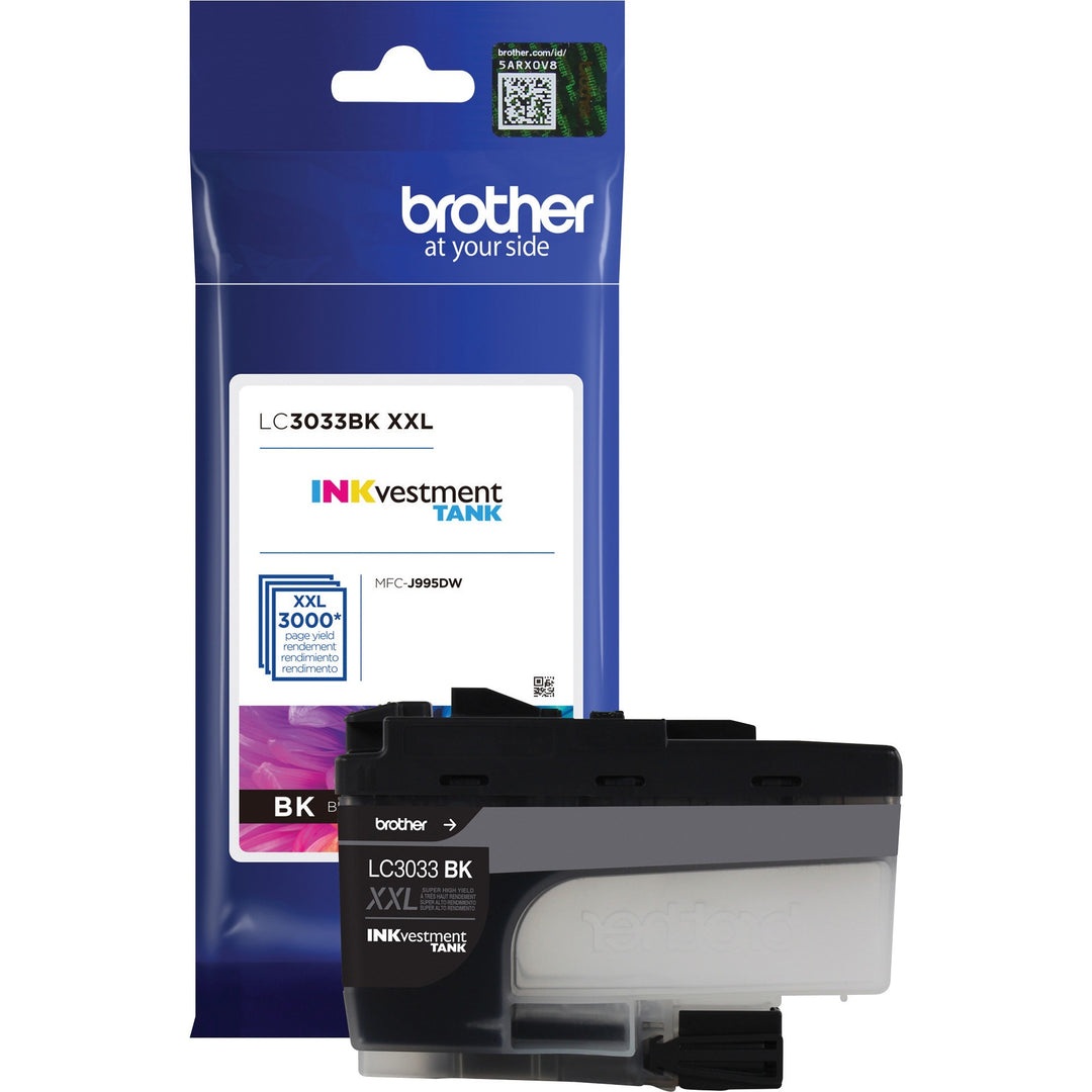 Image of Brother INKvestment LC3033BK Ink Cartridge, 3000 Pages, 1 Each