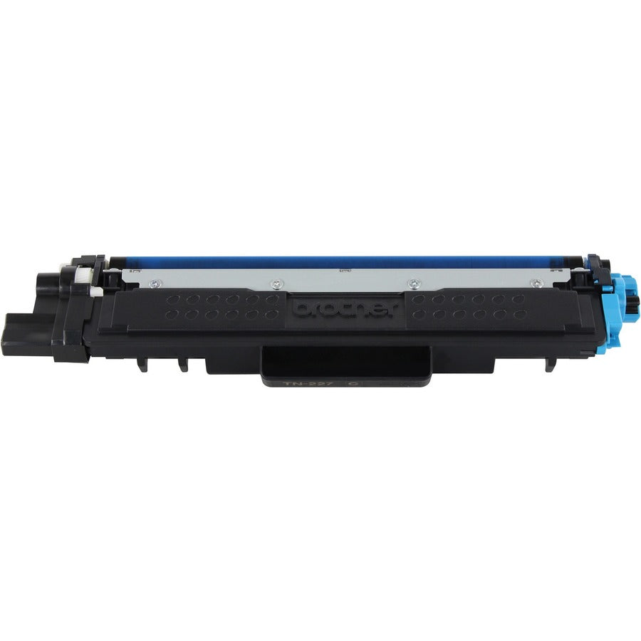 Image of Brother Genuine TN-227C High Yield Cyan Toner Cartridge, 2300 Pages, 1 Each