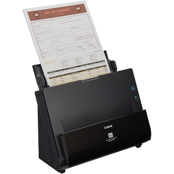 Image of Canon imageFORMULA DR-C225II Office Document Scanner, 25 ppm (Mono), 25 ppm (Color), Duplex Scanning, USB, 1 Each