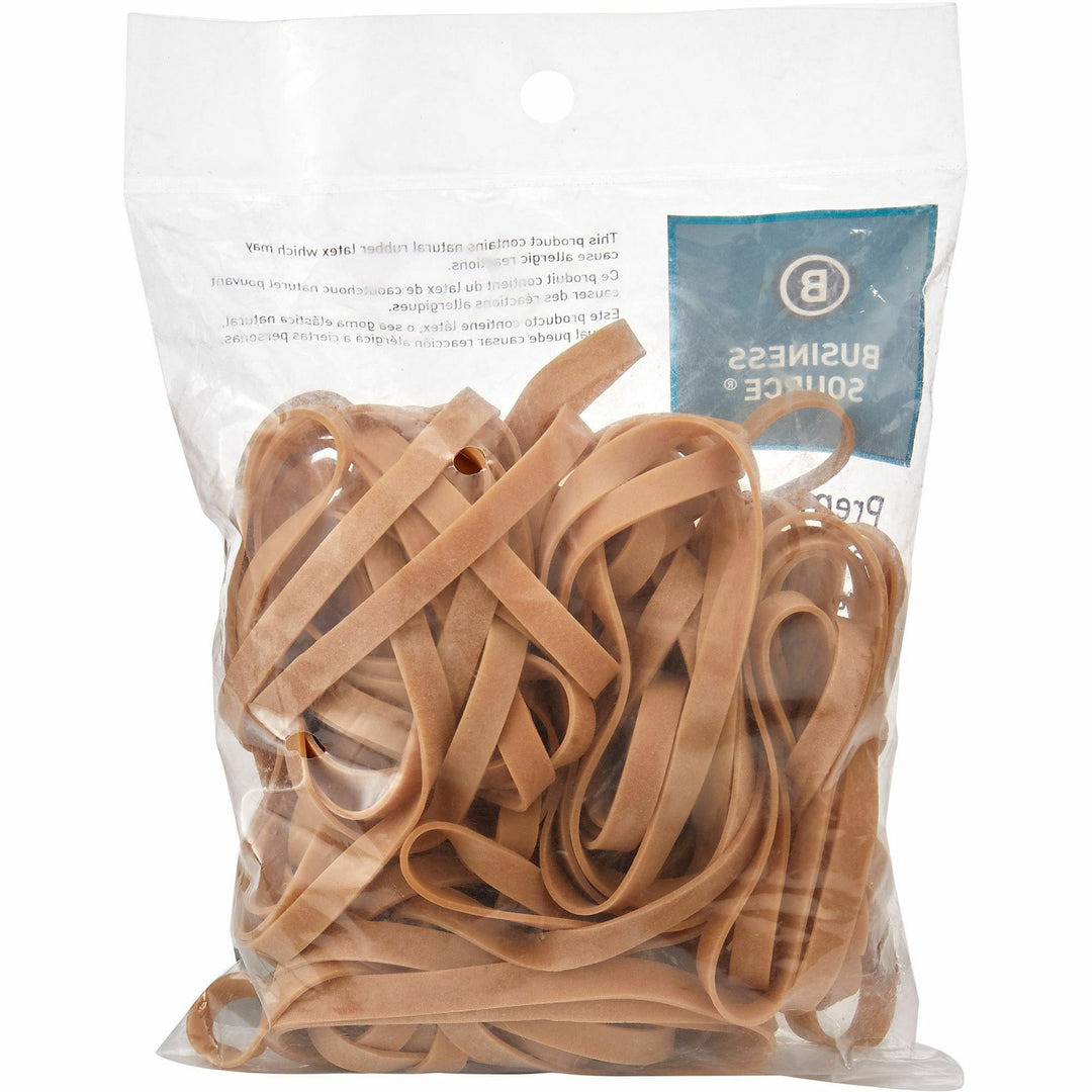 Image of Business Source Rubber Bands,1/4 lb,Size 64,3-1/2"x1/4",Approx106/PK,NL