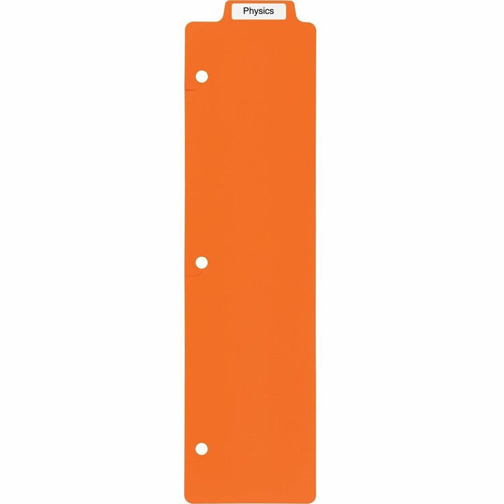 Image of Avery® Tabbed Snap-In Bookmark Plastic Dividers, 5-Tab, 11.5 X 3, Assorted, 1 Set