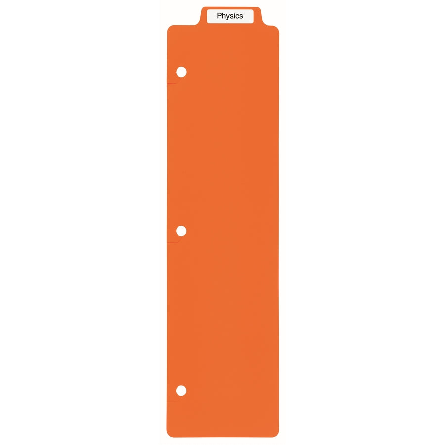 Image of Avery® Tabbed Snap-In Bookmark Plastic Dividers, 5-Tab, 11.5 X 3, Assorted, 1 Set