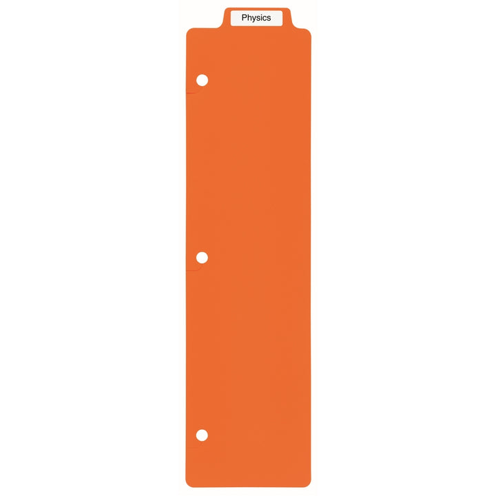 Image of Avery® Tabbed Snap-In Bookmark Plastic Dividers, 5-Tab, 11.5 X 3, Assorted, 1 Set