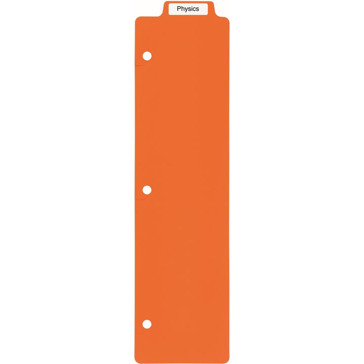 Image of Avery® Tabbed Snap-In Bookmark Plastic Dividers, 5-Tab, 11.5 X 3, Assorted, 1 Set