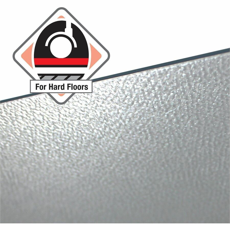 Image of Floortex® Chair Mat, f/ Hard Floor, 48"Wx60"L, Clear