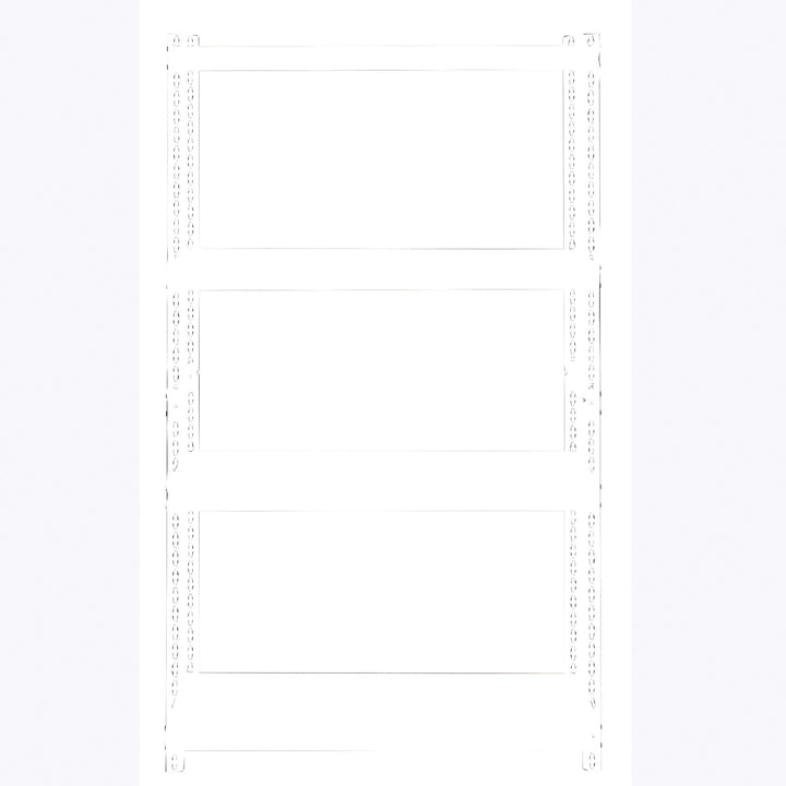 Image of Lorell Shelving, 4-Shelf, Steel, 2300 lb Cap, 36"x18"x60", Black