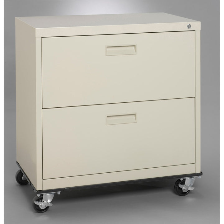 Image of Lorell Dolly f/Commercial Vertical Files, Adj, 30"x18"x4", Black