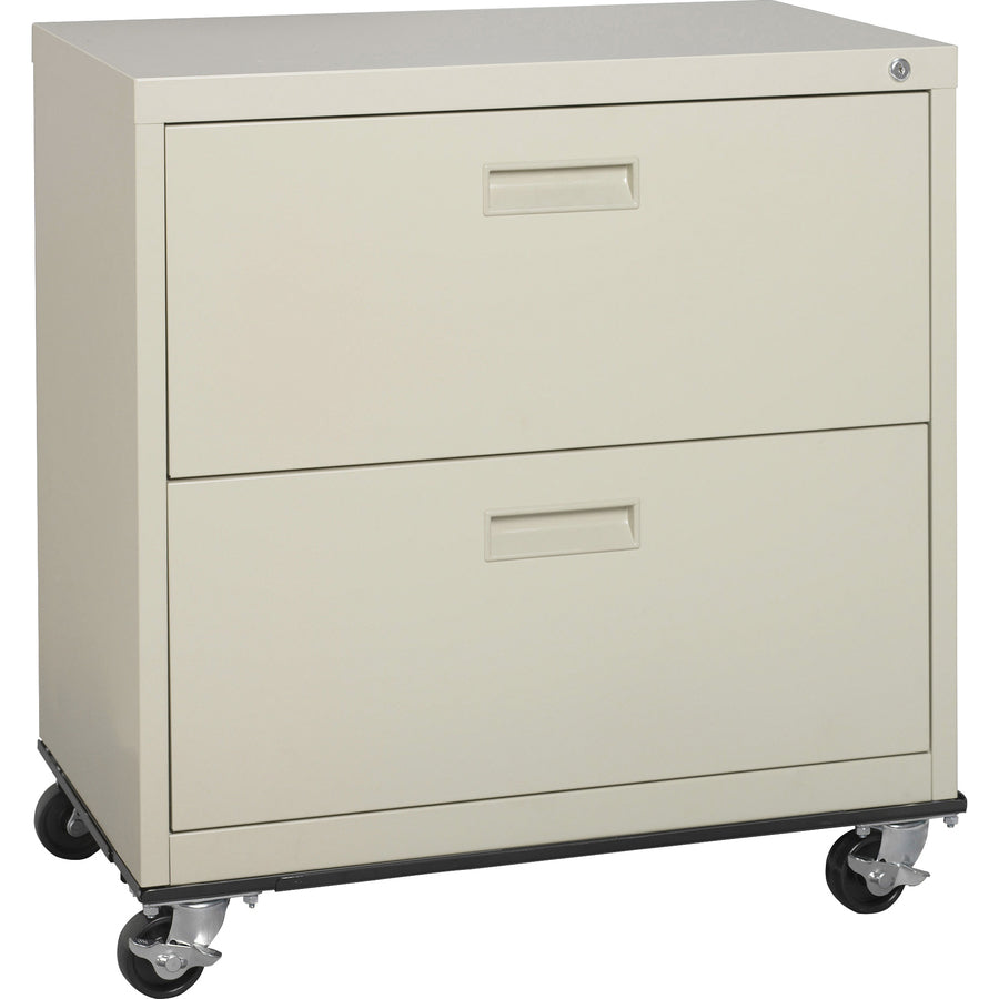 Image of Lorell Dolly f/Commercial Vertical Files, Adj, 30"x18"x4", Black