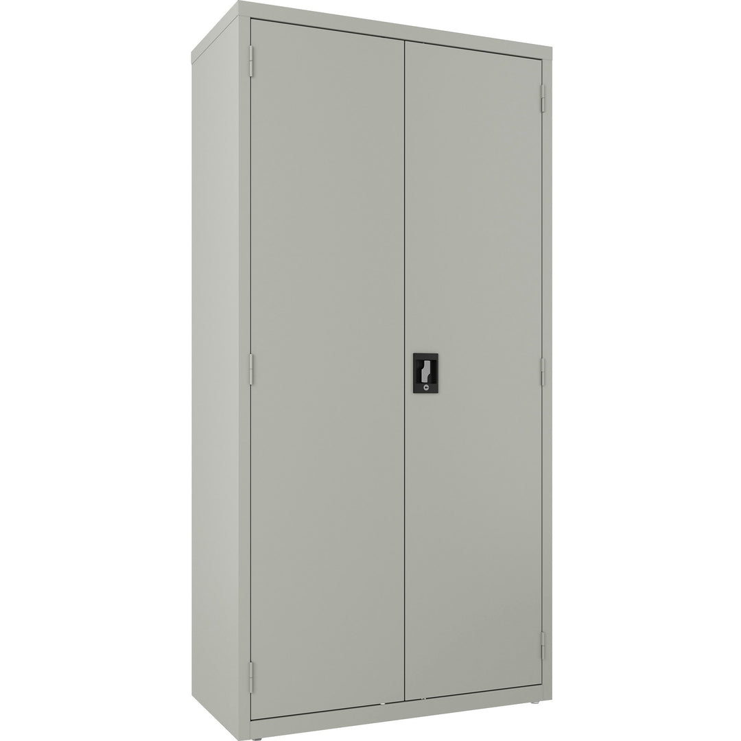 Image of Lorell Wardrobe, Double Door, Lockable, 36"Wx18"Lx72"H, Light Gray