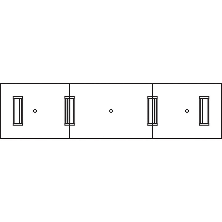 Image of Lorell Base w/Wire Management Door, 24"x8"x28", Mahogany