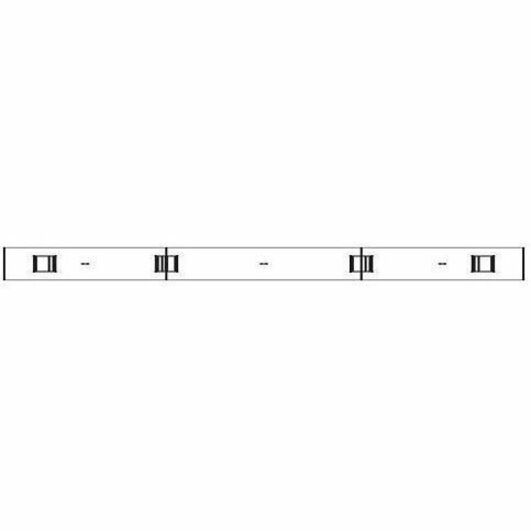 Image of Lorell Base w/Wire Management Door, 24"x8"x28", Mahogany