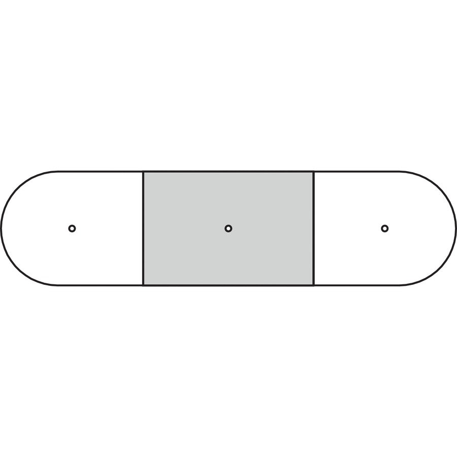 Image of Lorell POC4872ES Prominence 2.0 Half-Racetrack Conference Tabletop