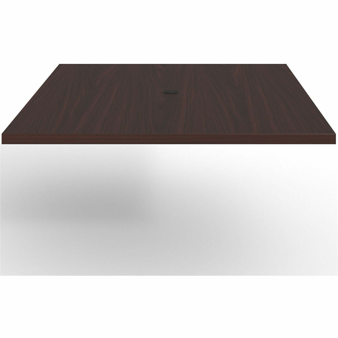 Image of Lorell Tabletop, Rectangular, Modular, 60"x48"x1-1/2", Mahogany