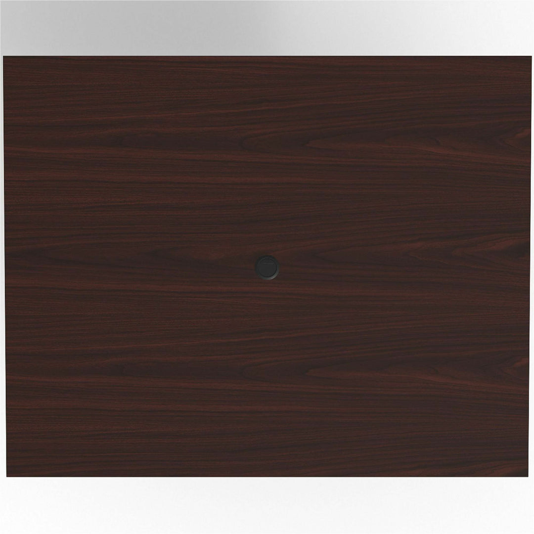 Image of Lorell Tabletop, Rectangular, Modular, 60"x48"x1-1/2", Mahogany