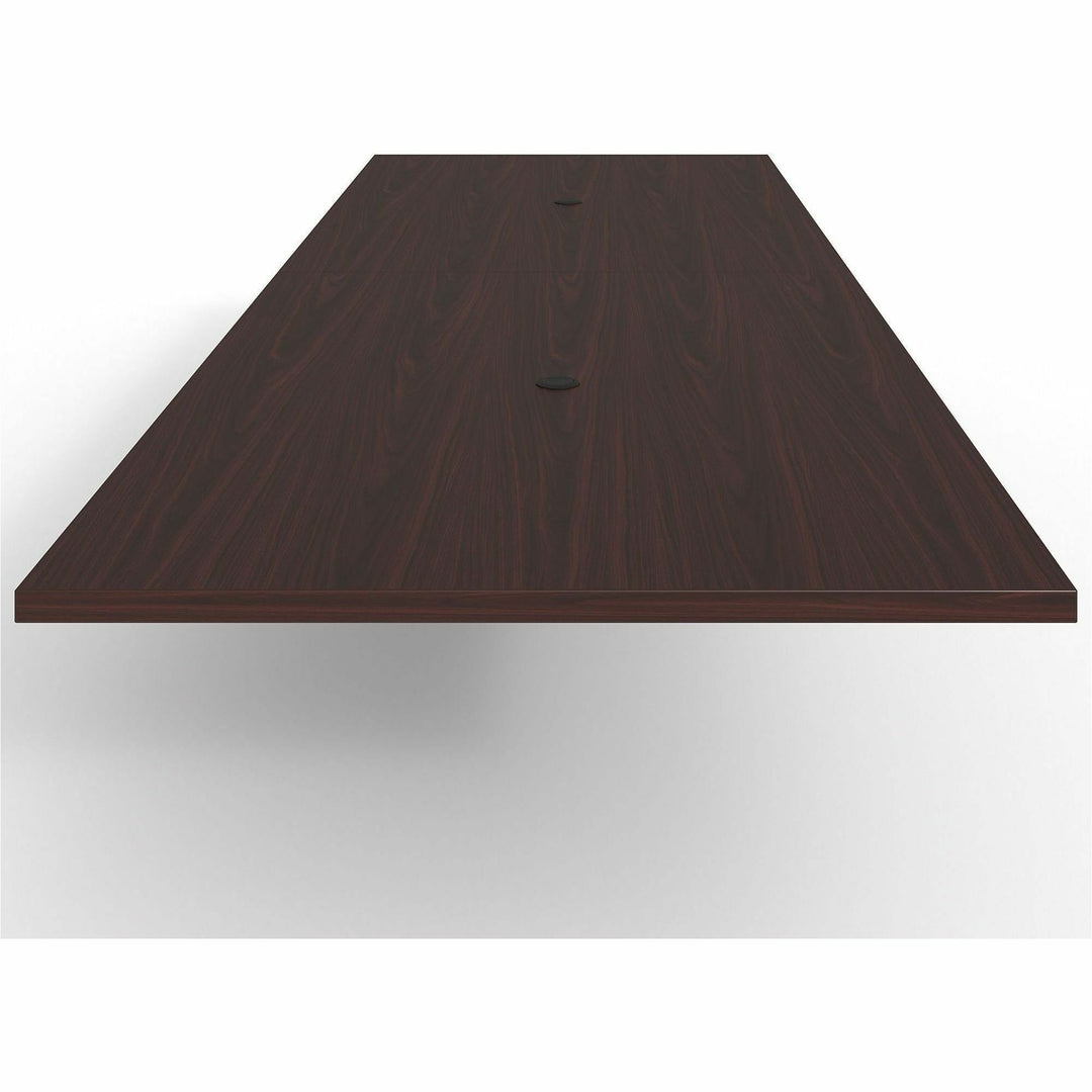 Image of Lorell Tabletop, Rectangular, Modular, 72"x48"x1-1/2", Mahogany
