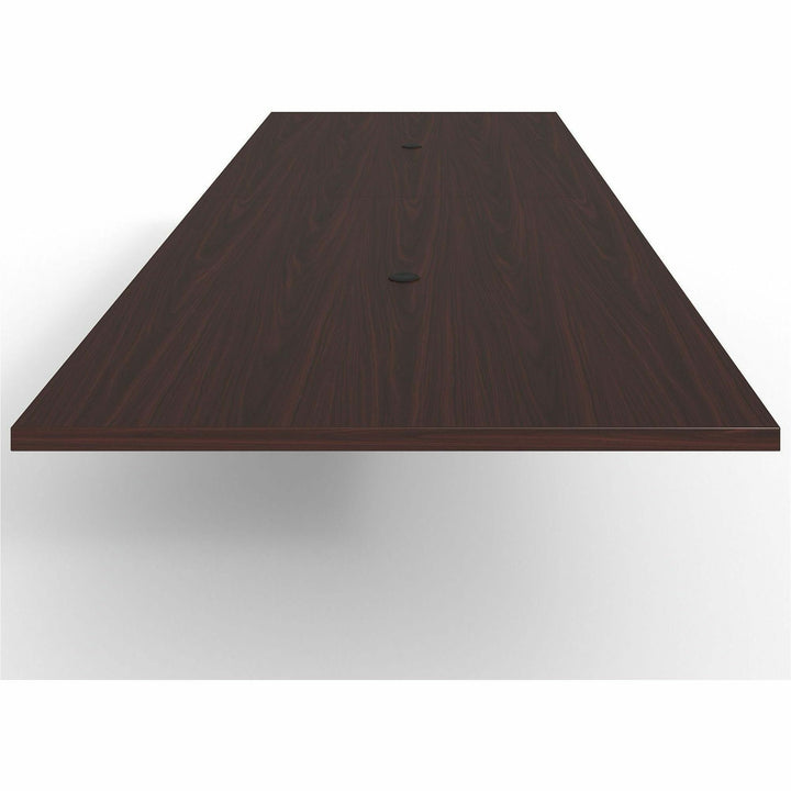 Image of Lorell Tabletop, Rectangular, Modular, 72"x48"x1-1/2", Mahogany