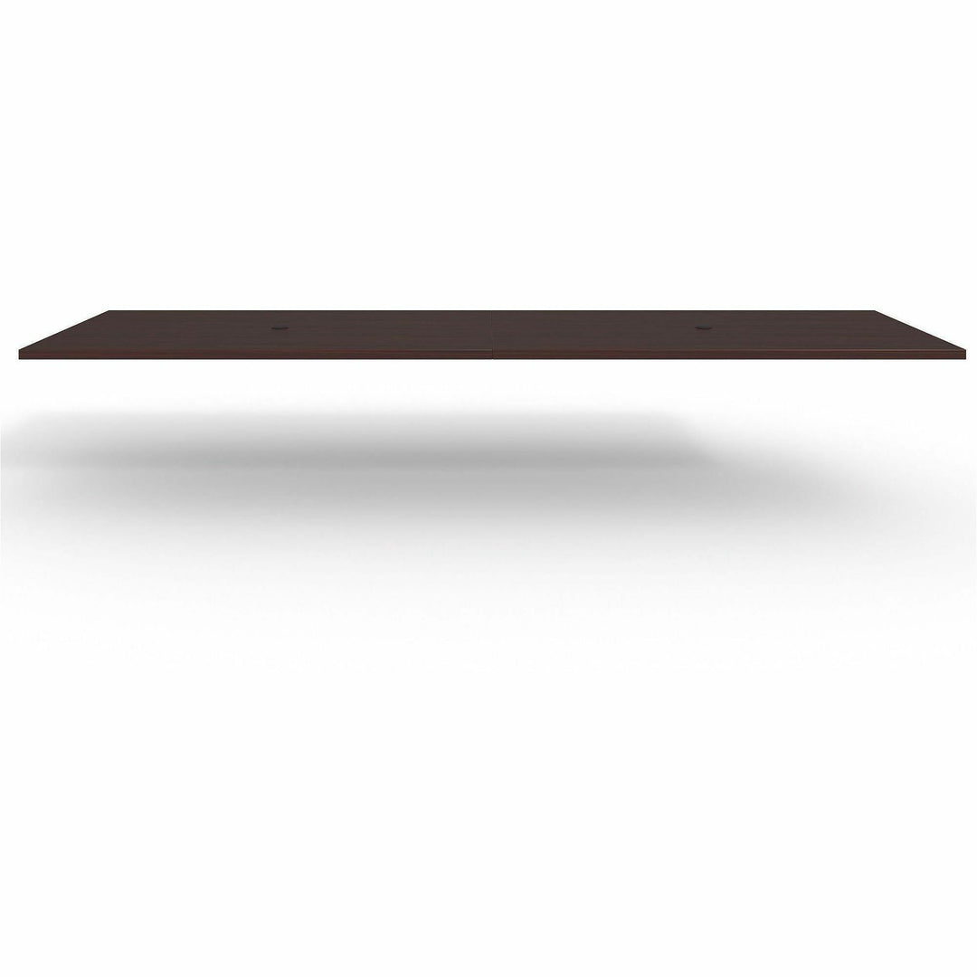 Image of Lorell Tabletop, Rectangular, Modular, 72"x48"x1-1/2", Mahogany