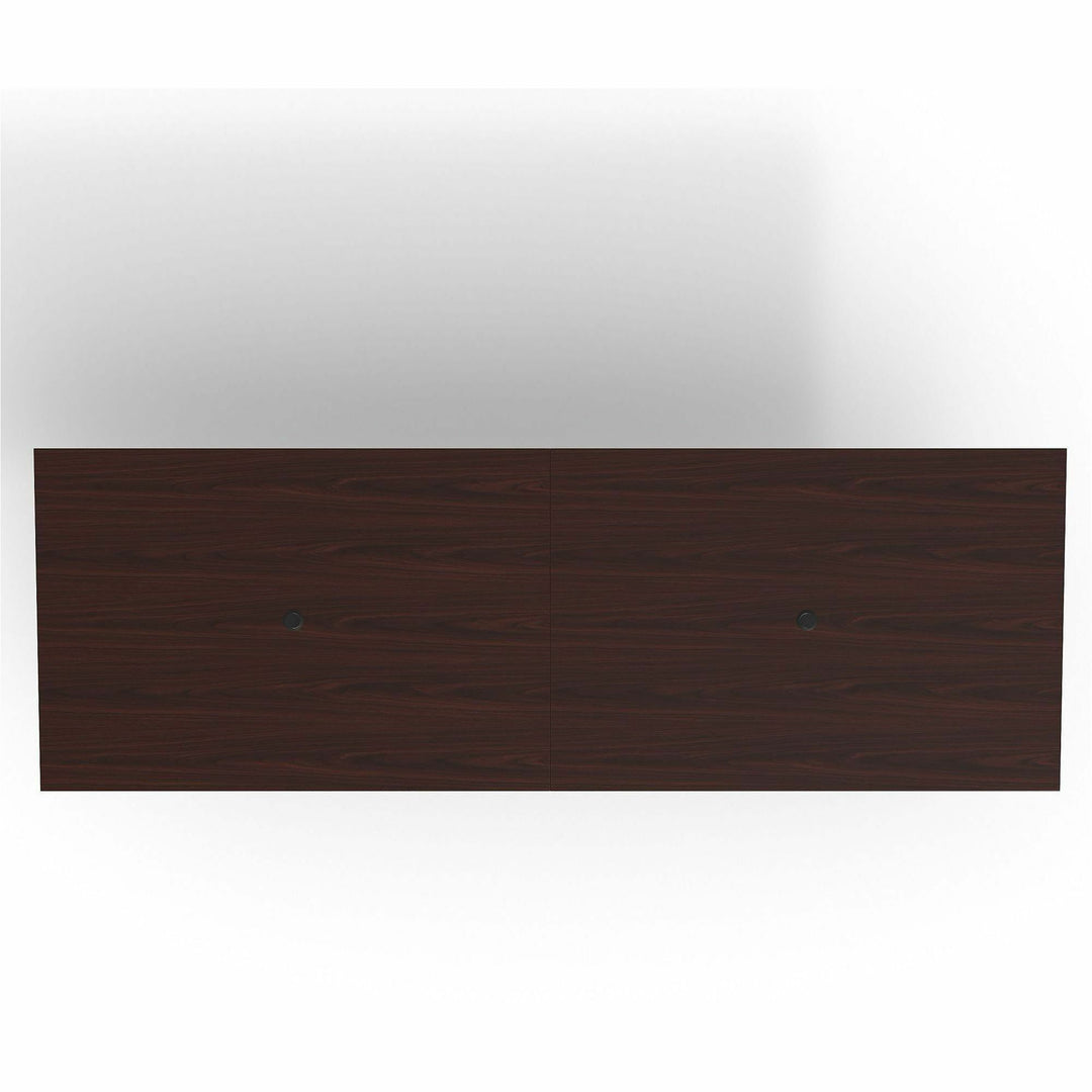 Image of Lorell Tabletop, Rectangular, Modular, 72"x48"x1-1/2", Mahogany