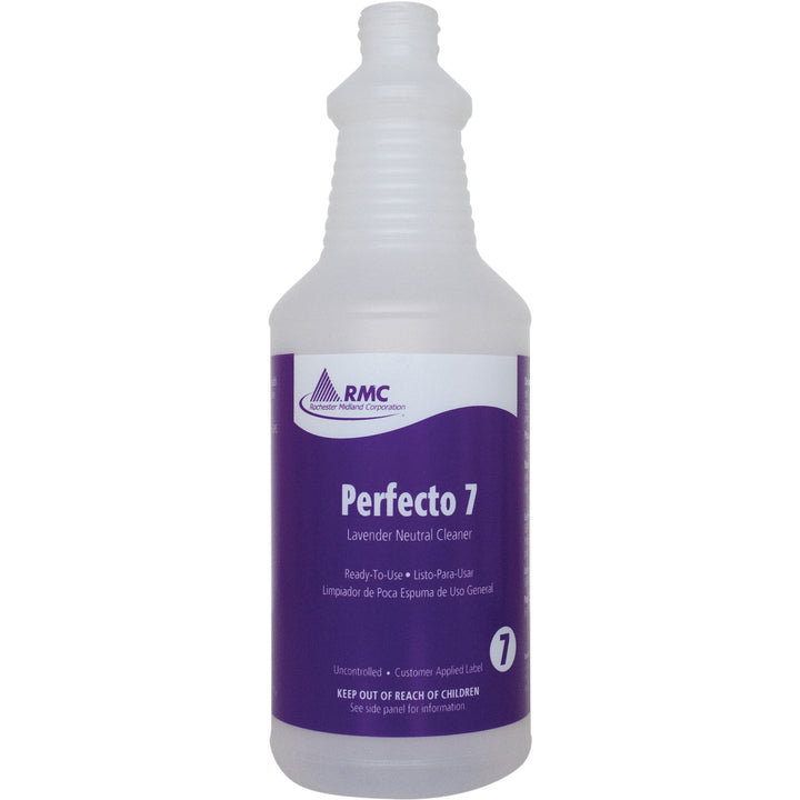 Image of RMC 35718573 Perfecto 7 Lavender Neutral Cleaner Bottle, Purple, 1 Each