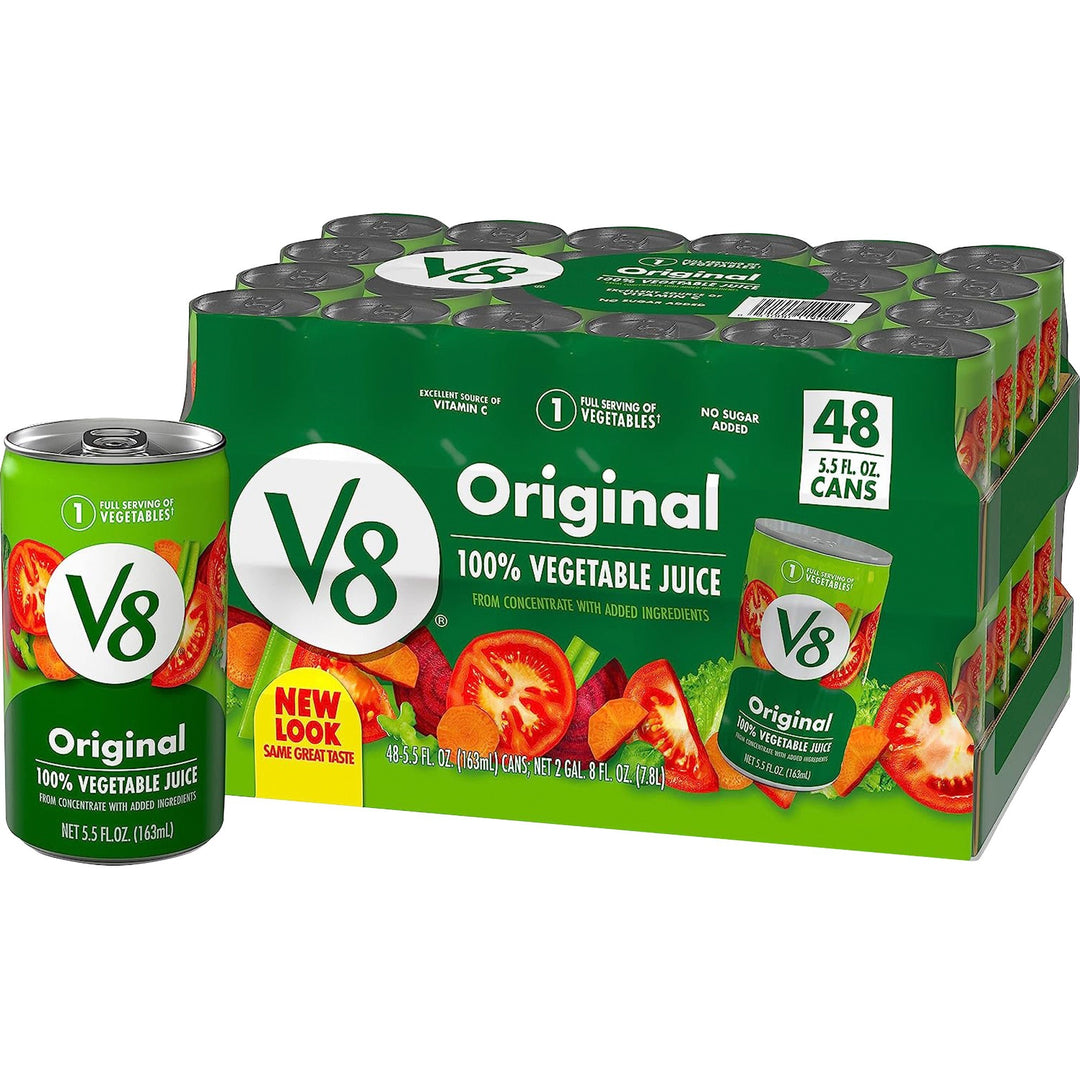 Image of Campbell's® V8 Vegetable Juice, 5.5 oz., 48/CT, Multi