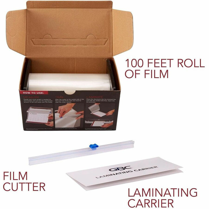 Image of GBC® Laminating Roll, Select-A-Size, 3 mil, 9"Wx100'L, Clear