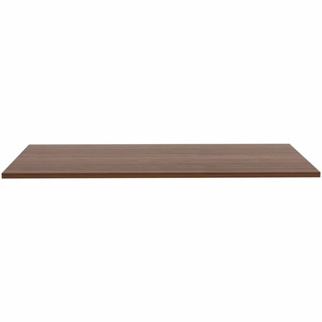 Image of Lorell Tabletop, Height-Adjustable, 60"x30"x1", Walnut