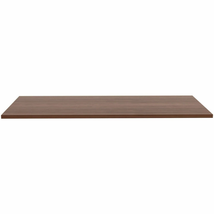 Image of Lorell Tabletop, Height-Adjustable, 60"x30"x1", Walnut
