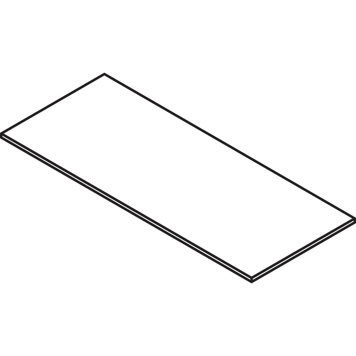 Image of Lorell Tabletop, Height-Adjustable, 60"x30"x1", Walnut