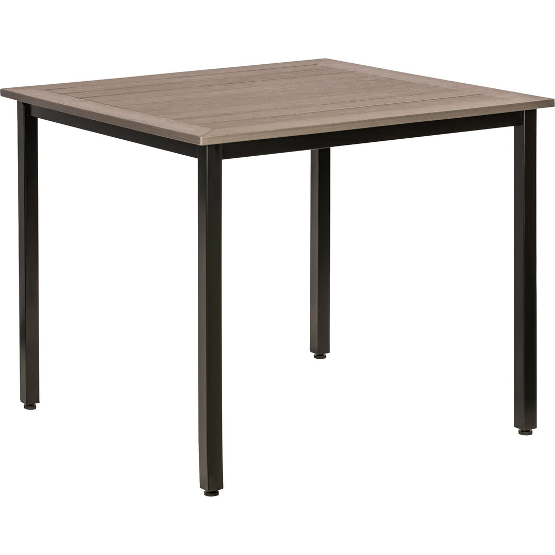 Image of Lorell 42686 Faux Wood Outdoor Table
