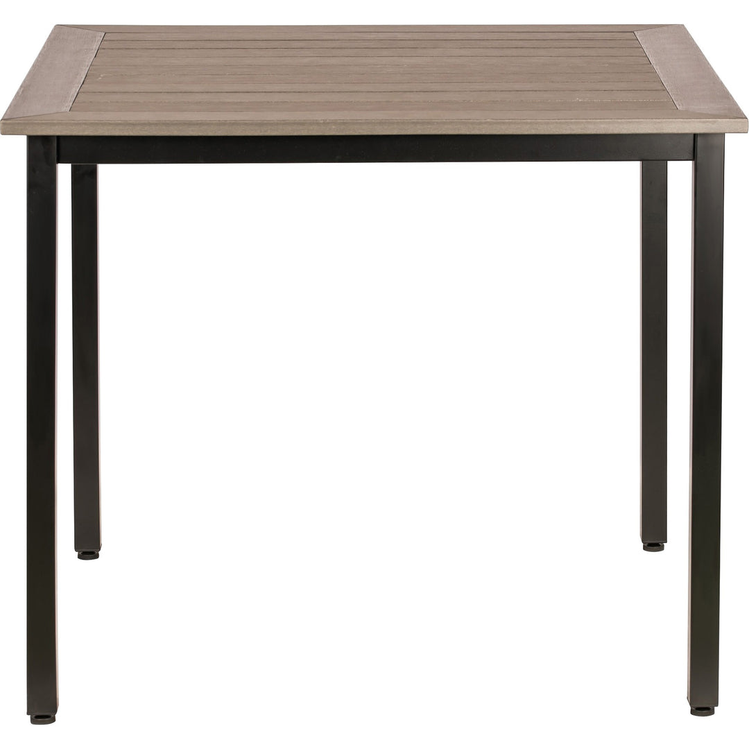 Image of Lorell 42686 Faux Wood Outdoor Table