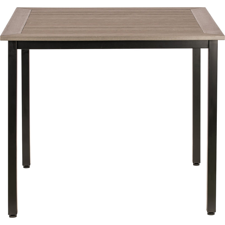 Image of Lorell 42686 Faux Wood Outdoor Table