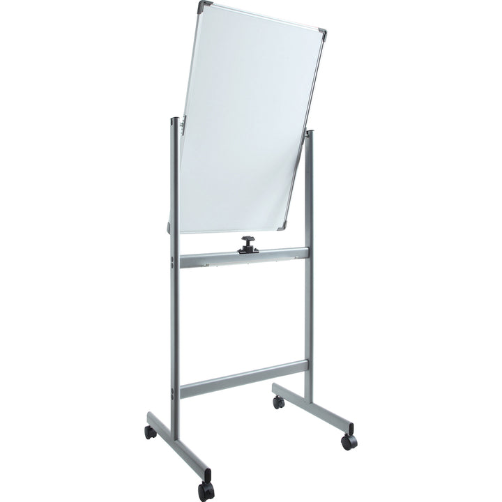 Image of Lorell Whiteboard Easel, Double-Sided, Magnetic, 27-1/2"x70", WE
