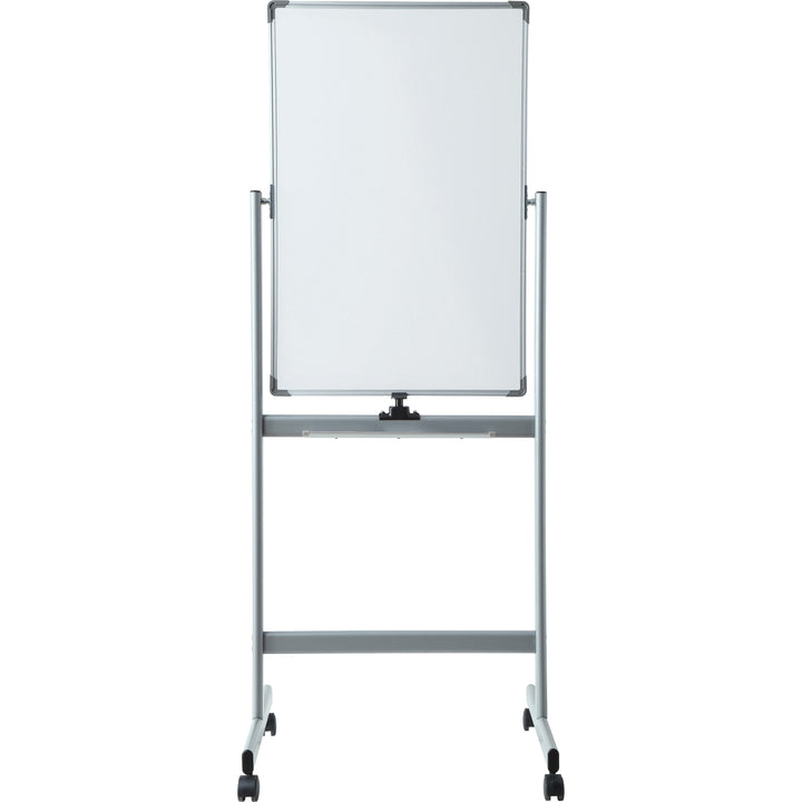 Image of Lorell Whiteboard Easel, Double-Sided, Magnetic, 27-1/2"x70", WE