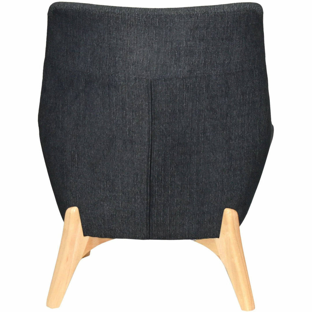 Image of Lorell Chair, Lumbar Support, 32-3/5"Wx19-3/4"Lx35-1/2"H, BK/NL