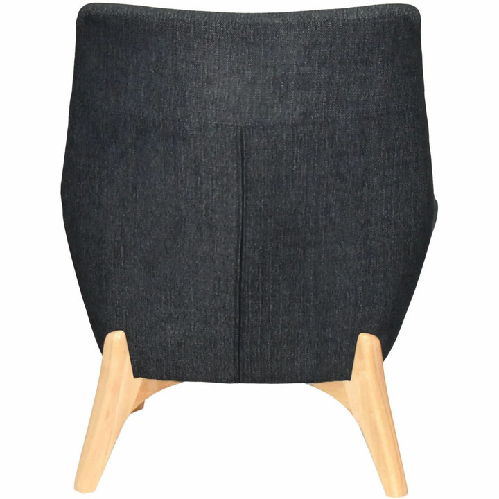 Image of Lorell Chair, Lumbar Support, 32-3/5"Wx19-3/4"Lx35-1/2"H, BK/NL