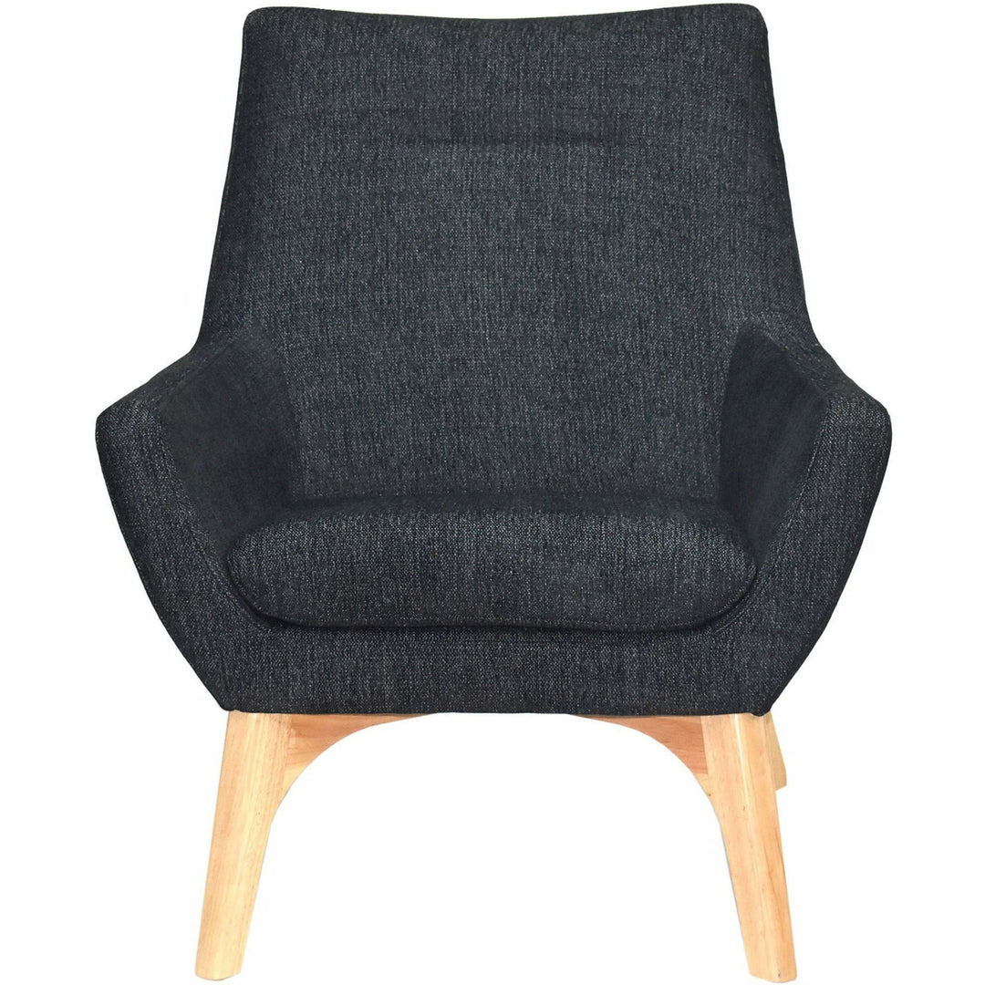 Image of Lorell Chair, Lumbar Support, 32-3/5"Wx19-3/4"Lx35-1/2"H, BK/NL
