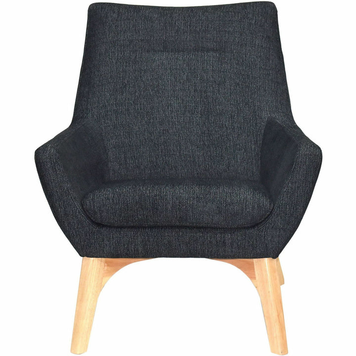Image of Lorell Chair, Lumbar Support, 32-3/5"Wx19-3/4"Lx35-1/2"H, BK/NL