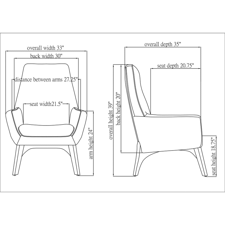 Image of Lorell Chair, Lumbar Support, 32-3/5"Wx19-3/4"Lx35-1/2"H, BK/NL