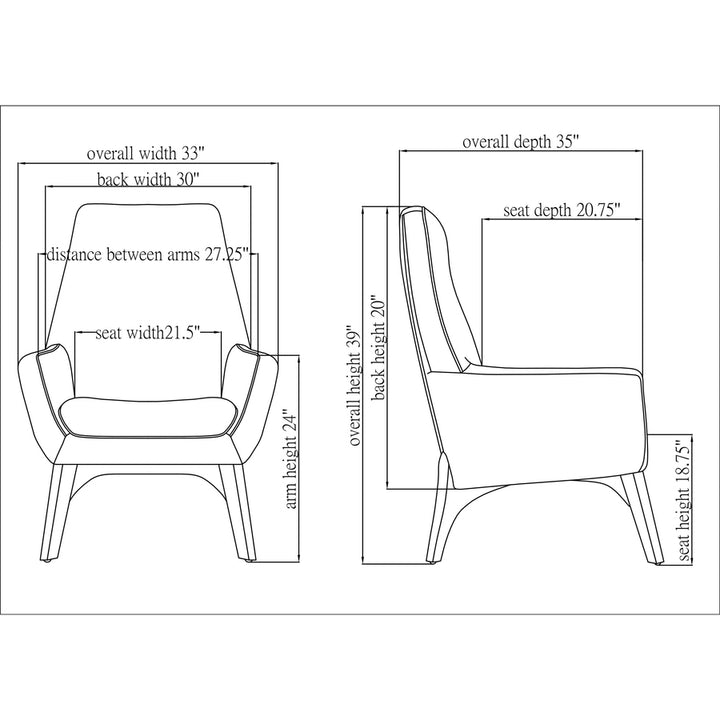Image of Lorell Chair, Lumbar Support, 32-3/5"Wx19-3/4"Lx35-1/2"H, BK/NL
