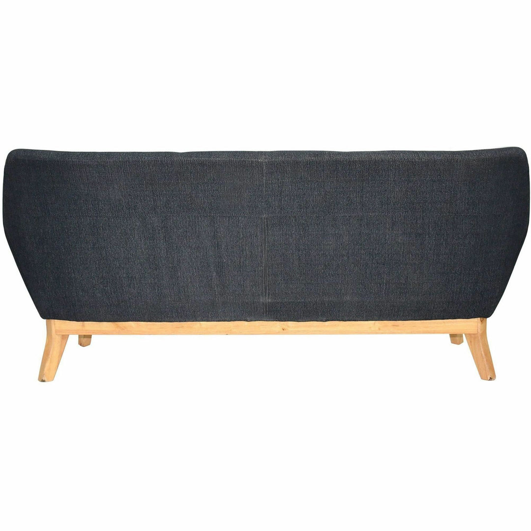 Image of Lorell Sofa, Lumbar Support, 73-1/4"Wx19-3/4"Lx32-3/4"H, BK/NL