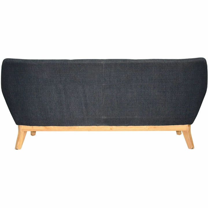 Image of Lorell Sofa, Lumbar Support, 73-1/4"Wx19-3/4"Lx32-3/4"H, BK/NL