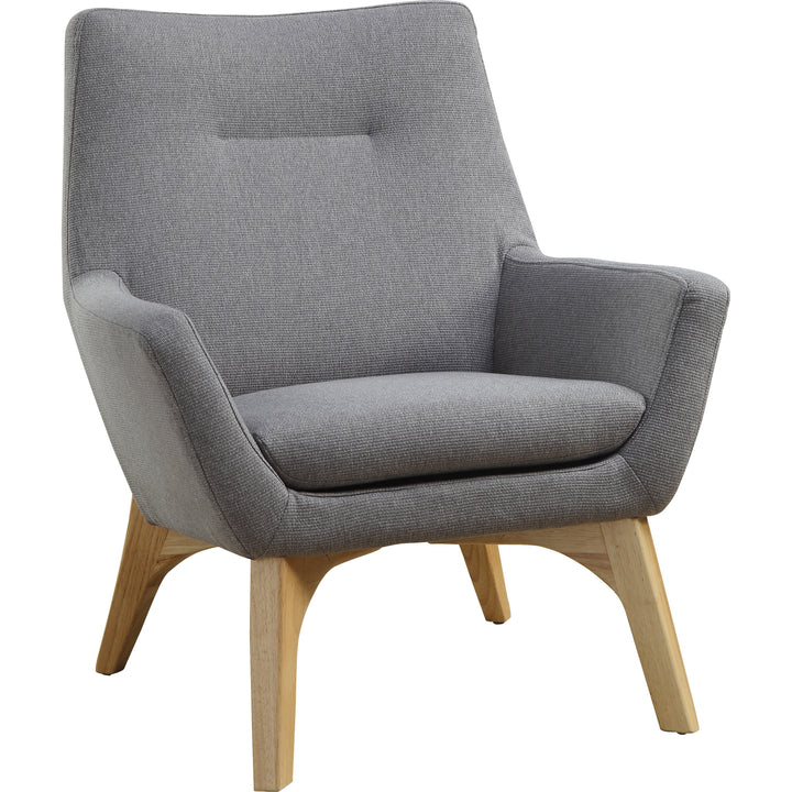 Image of Lorell Chair, Lumbar Support, 32-3/5"Wx19-3/4"Lx35-1/2"H, GY/NL
