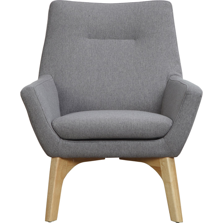 Image of Lorell Chair, Lumbar Support, 32-3/5"Wx19-3/4"Lx35-1/2"H, GY/NL