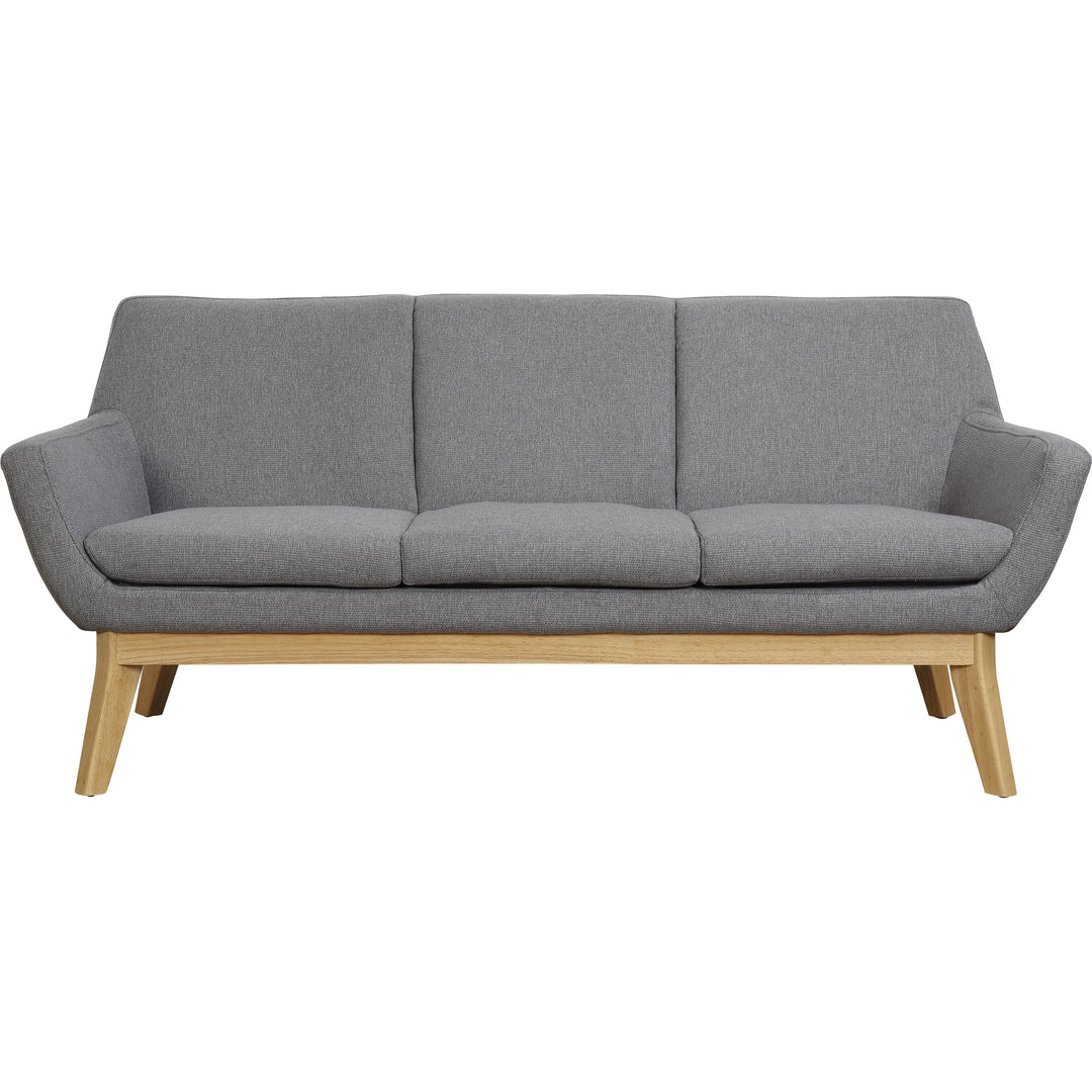 Image of Lorell Sofa, Lumbar Support, 73-1/4"Wx19-3/4"Lx32-3/4"H, GY/NL
