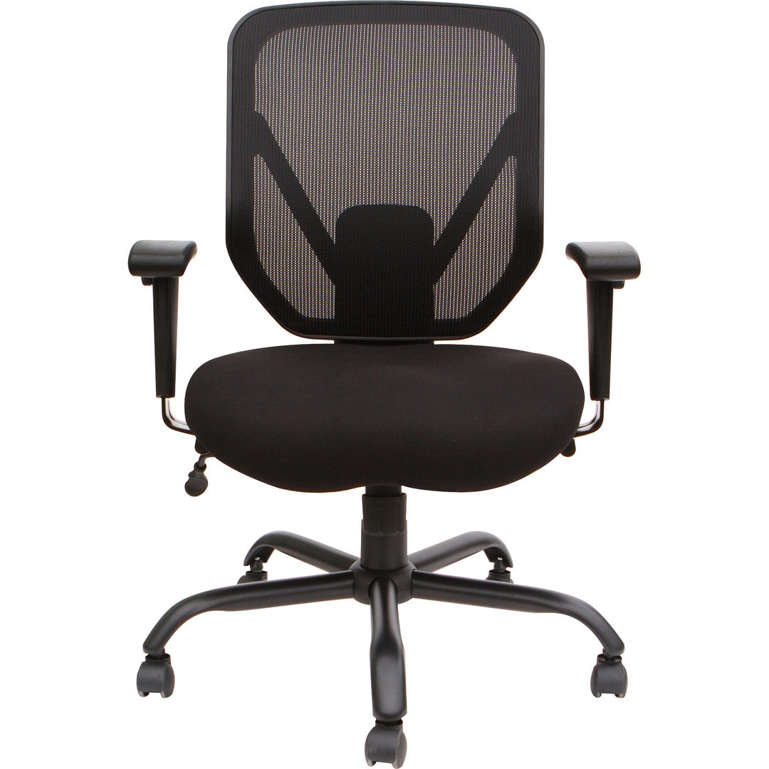 Image of Lorell Chair, Mesh Back, 29-1/2"Wx29-1/2"Lx42-1/8"H, Black