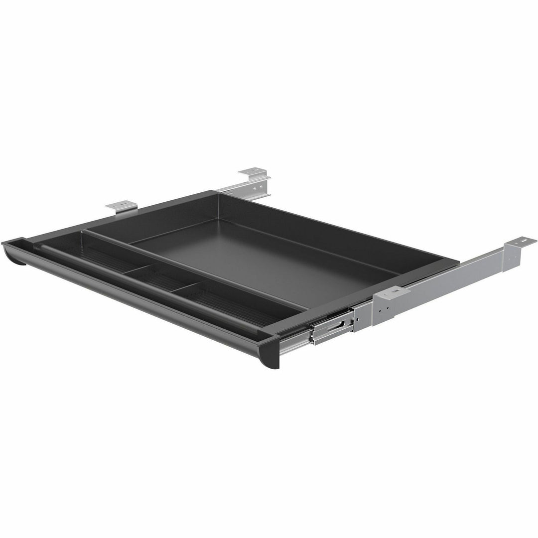 Image of Lorell Drawer, 4-Compartment, 21"x16"x2", Black