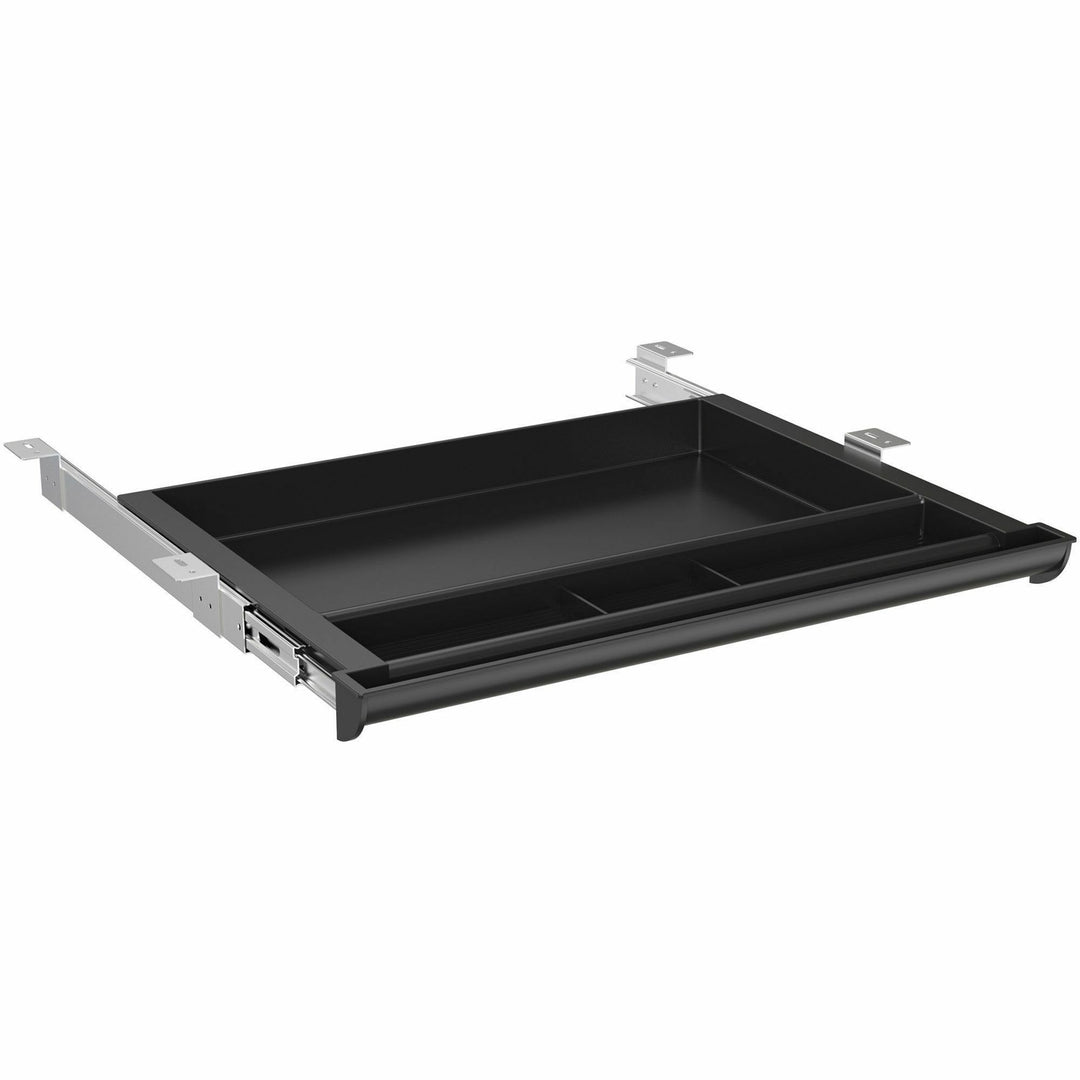Image of Lorell Drawer, 4-Compartment, 21"x16"x2", Black