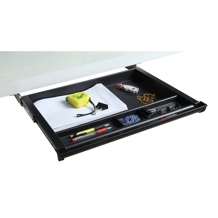 Image of Lorell Drawer, 4-Compartment, 21"x16"x2", Black