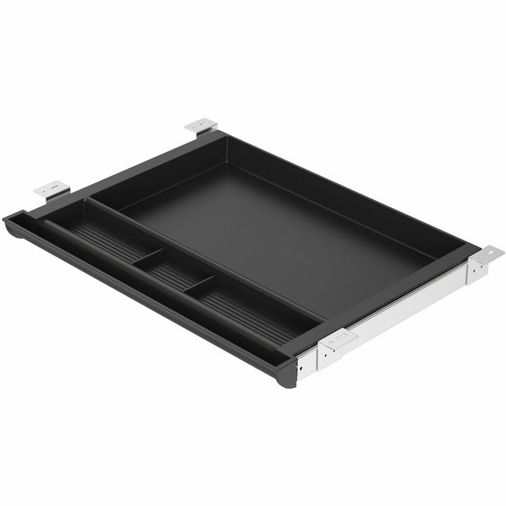 Image of Lorell Drawer, 4-Compartment, 21"x16"x2", Black